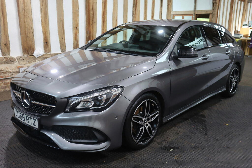 Mercedes-Benz CLA Class 2.1 Cla220d Amg Line Shooting Brake 7G-dct 4Matic Grey #3