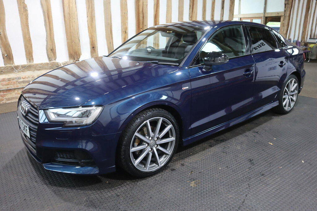 Audi A3 2.0 Tdi Black Edition Euro 6 S S Blue #3