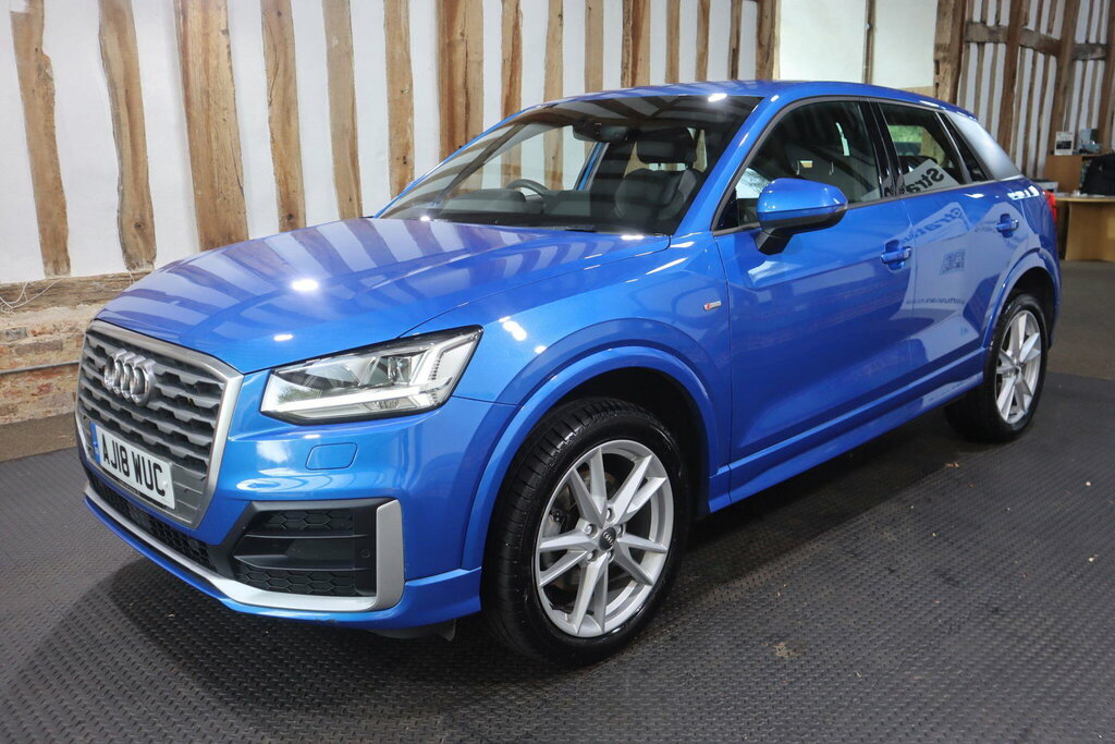 Audi Q2 2.0 Tfsi S Line S Tronic Quattro Euro 6 S S Blue #3