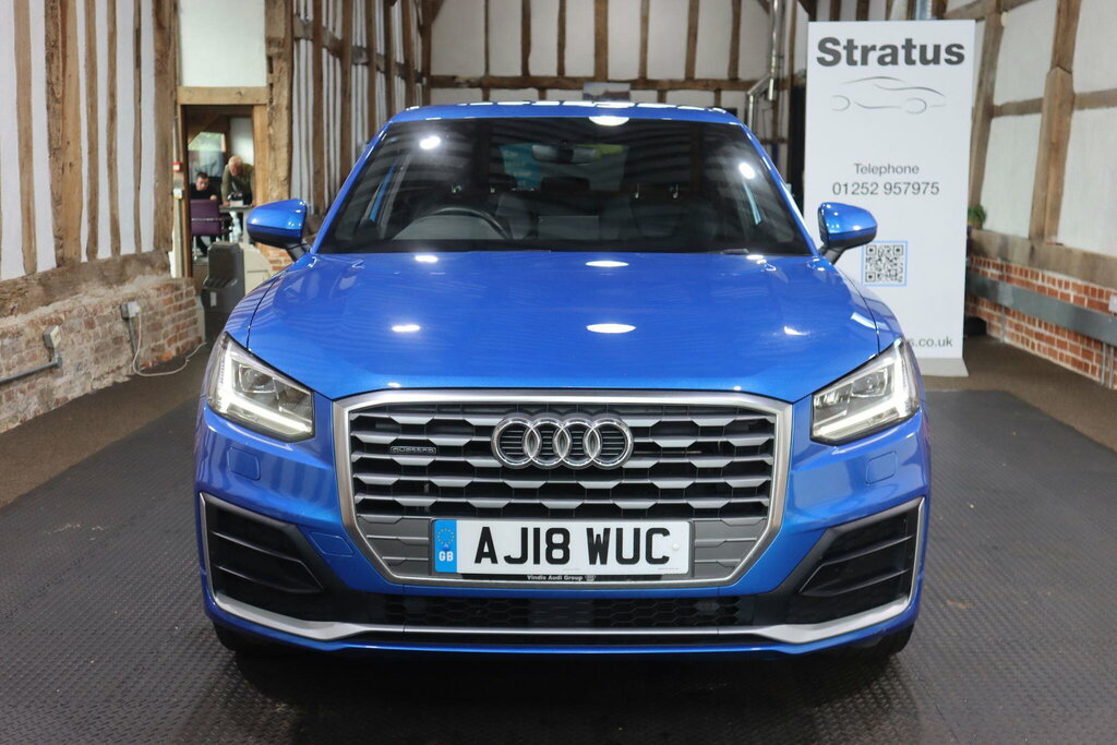 Audi Q2 2.0 Tfsi S Line S Tronic Quattro Euro 6 S S Blue #2