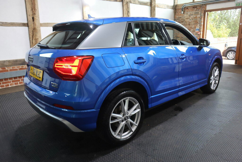 Audi Q2 2.0 Tfsi S Line S Tronic Quattro Euro 6 S S Blue #6