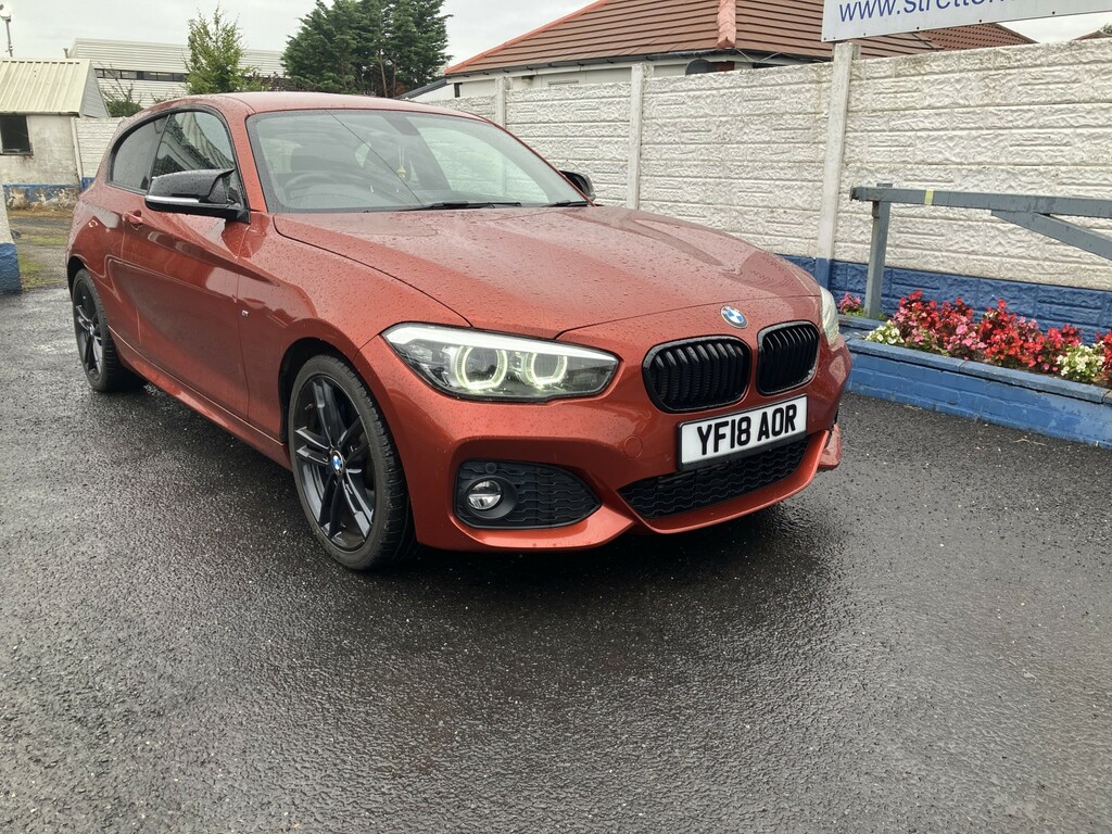 BMW 1 Series Hatchback 2.0 118D M Sport Shadow Edition 3-Door Orange #6