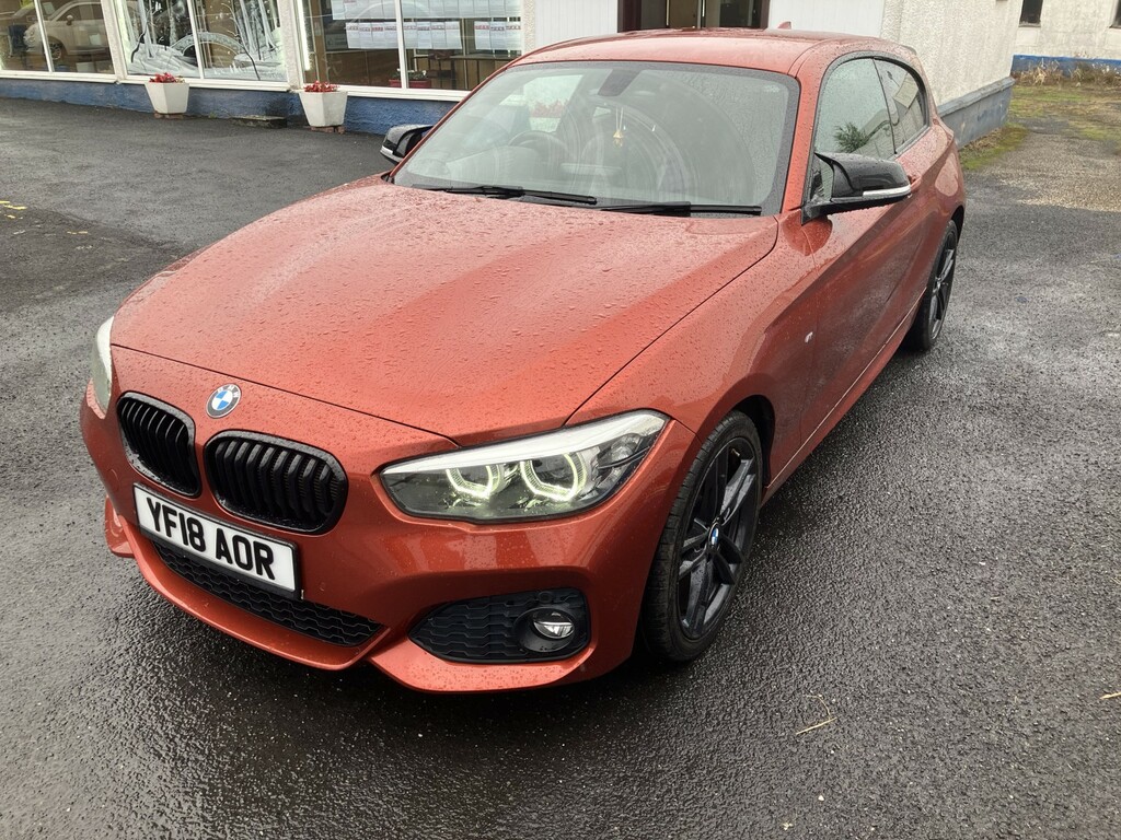 BMW 1 Series Hatchback 2.0 118D M Sport Shadow Edition 3-Door Orange #5