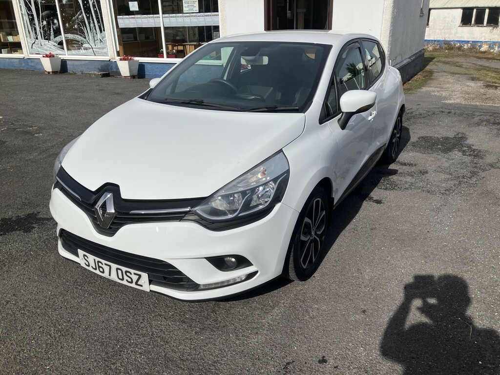 Renault Clio Hatchback 1.2 Dynamique Nav 1.2 16V 75 201767 SJ67OSZ White #5
