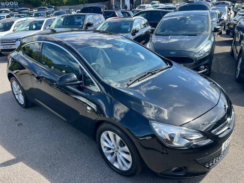 Vauxhall Astra GTC Black #7