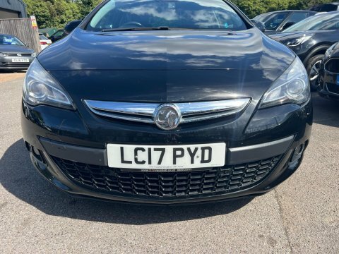 Vauxhall Astra GTC Black #8
