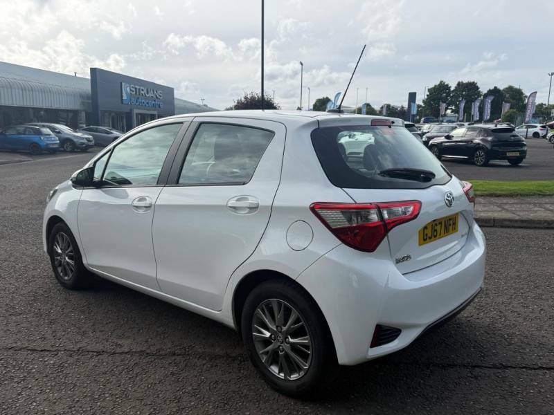 Toyota Yaris Icon 1.0 Vvt-i White #6