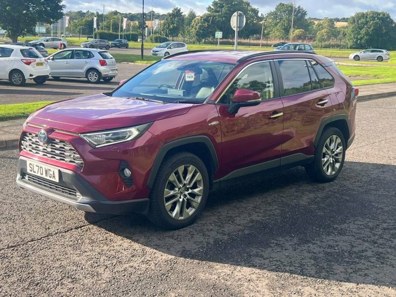 Toyota Rav 4 Excel 2.5 Hybrid Cvt Red
