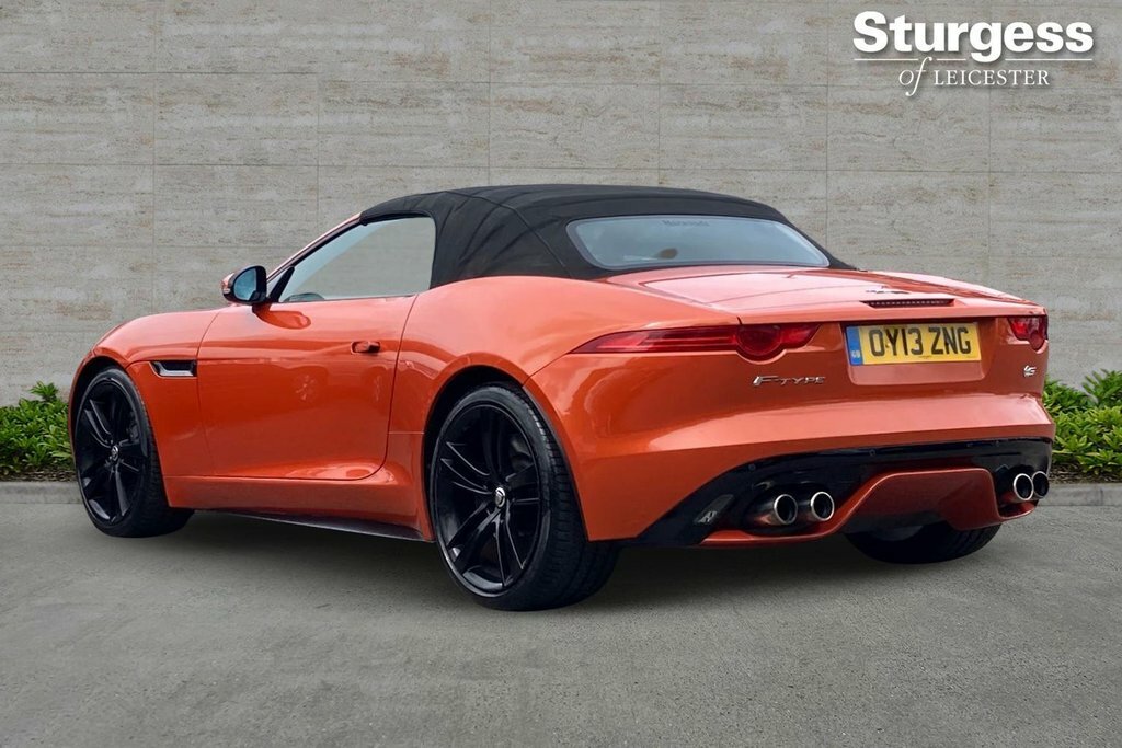 Jaguar F-Type V6 Convertible Black Pack Red #7