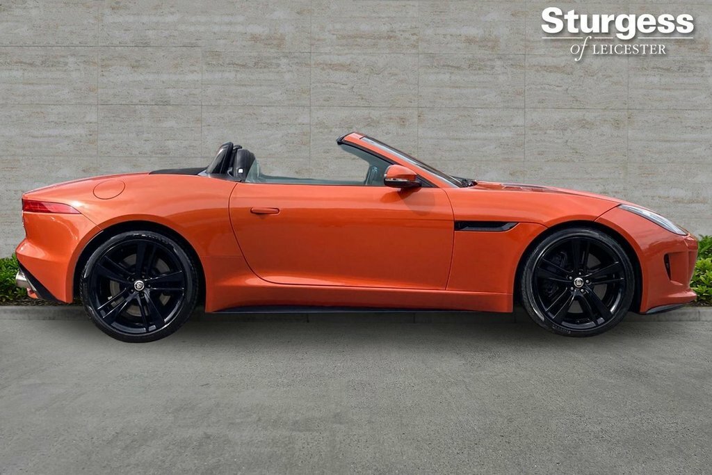 Jaguar F-Type V6 Convertible Black Pack Red #8