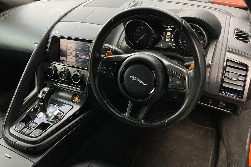 Jaguar F-Type V6 Convertible Black Pack Red #14