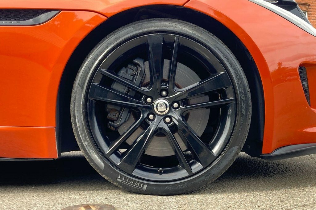 Jaguar F-Type V6 Convertible Black Pack Red #25