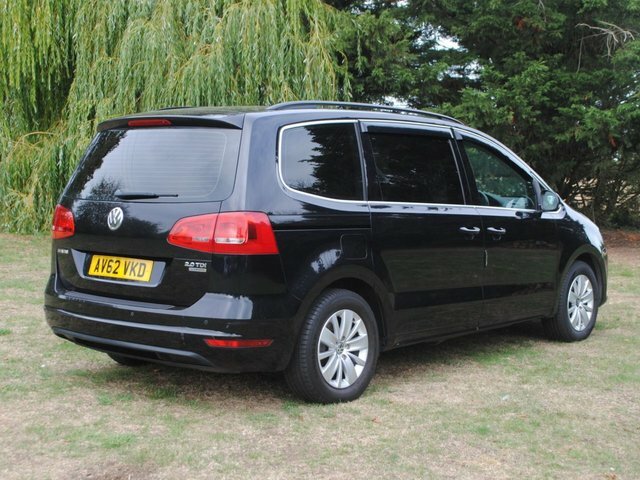 Volkswagen Sharan 2.0 Tdi Bluemotion Tech Black #2