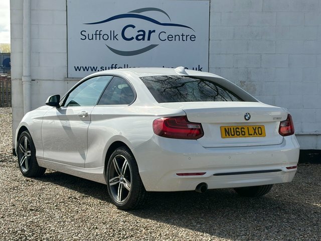 BMW 2 Series Gran Coupe 1.5 218I Sport Coupe White #2