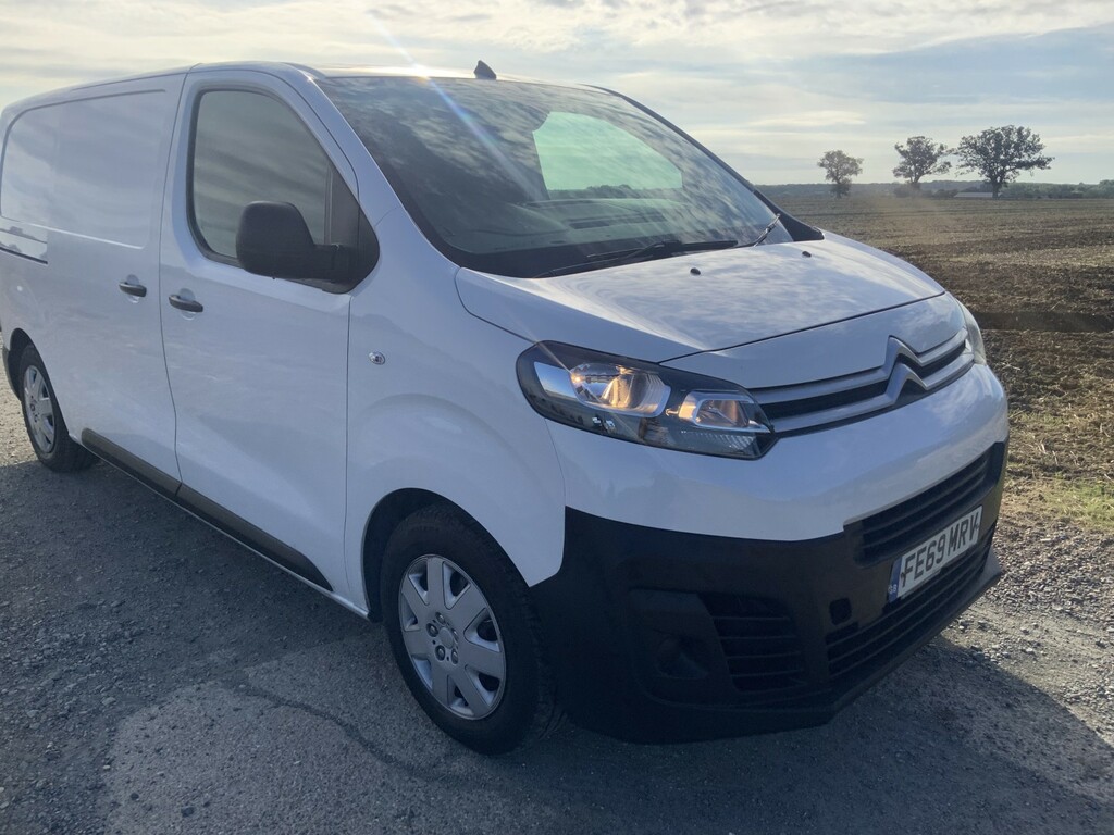 Citroen Dispatch 1.5 Bluehdi 1000 Enterprise M 2019 FE69MRV White #2