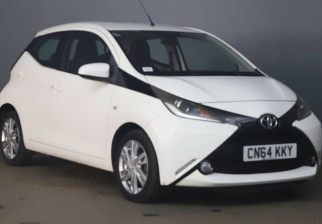Toyota Aygo 1.0 Vvt-i X-pression White #3
