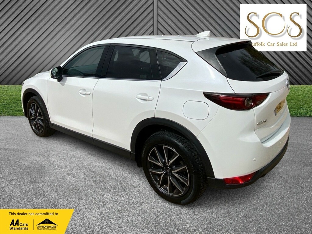 Mazda CX-5 Suv 2.2 Skyactiv-d Sport Nav 201767 White #5