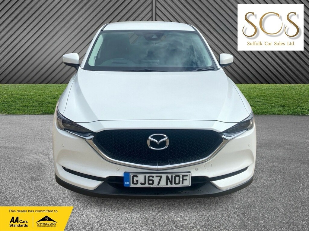 Mazda CX-5 Suv 2.2 Skyactiv-d Sport Nav 201767 White #2