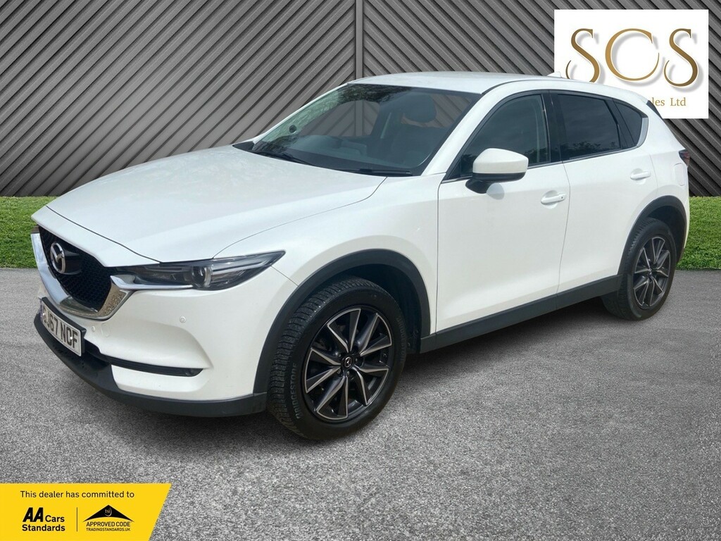 Mazda CX-5 Suv 2.2 Skyactiv-d Sport Nav 201767 White #3
