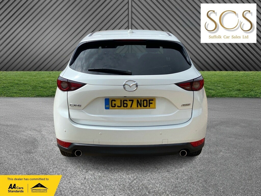 Mazda CX-5 Suv 2.2 Skyactiv-d Sport Nav 201767 White #6