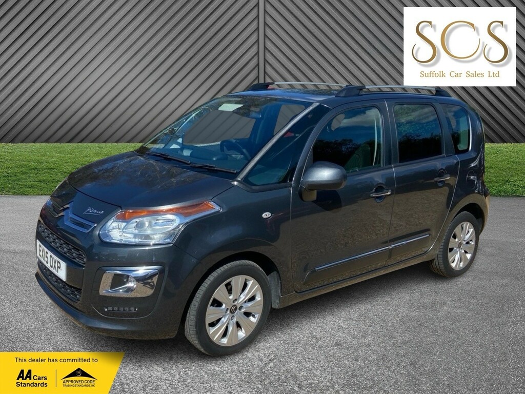 Citroen C3 Picasso Mpv 1.6 Bluehdi Exclusive 201515 Grey #3