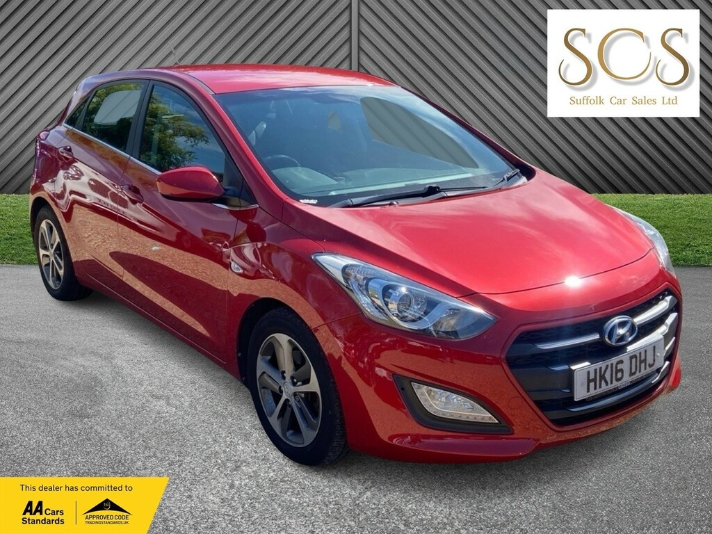 Hyundai I30 Hatchback 1.6 I30 Se 1.6 Crdi 110Ps Dct Bd 20 Red