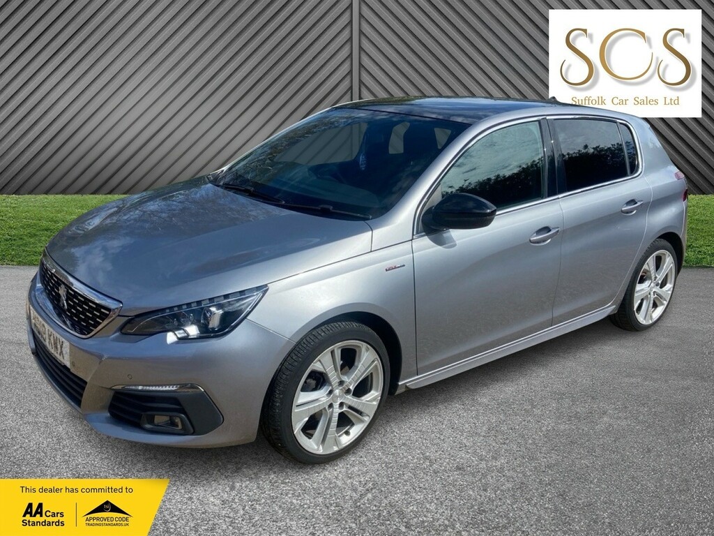 Peugeot 308 Hatchback White #3