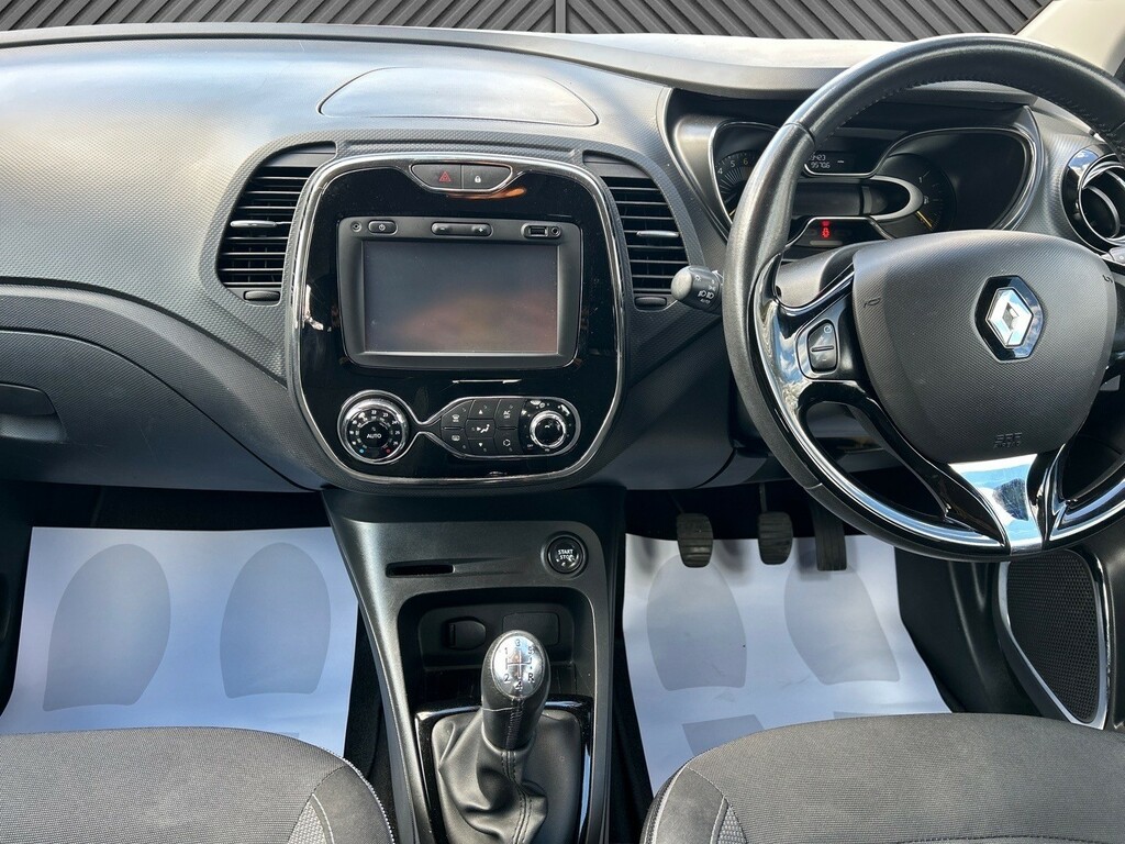 Renault Captur 1.5 Dci 90 Dynamique S Nav 2015 White #16