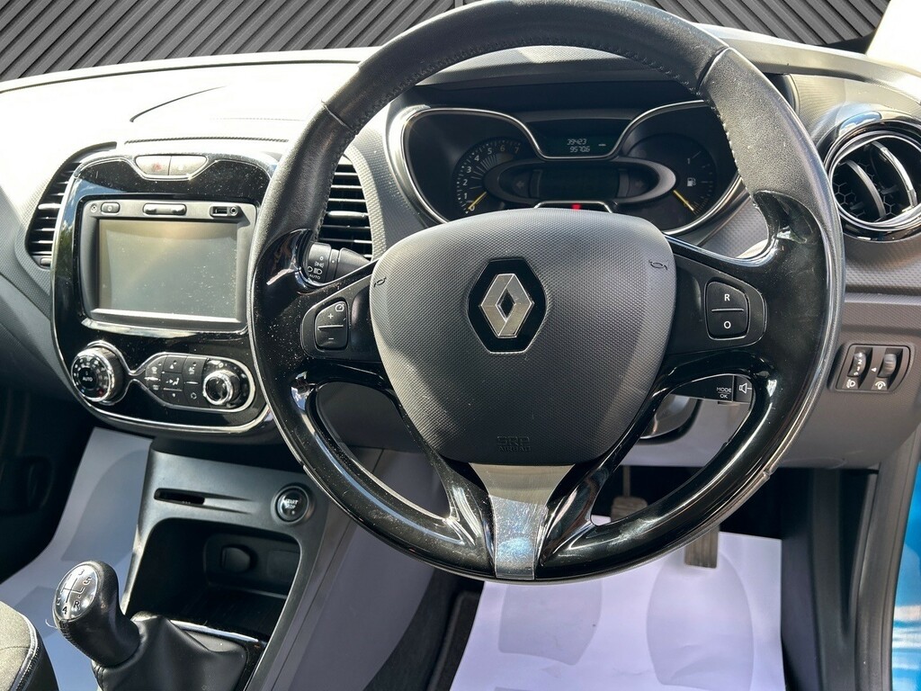 Renault Captur 1.5 Dci 90 Dynamique S Nav 2015 White #9