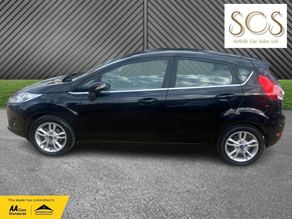 Ford Fiesta 1.0 T Ecoboost Zetec Black #4