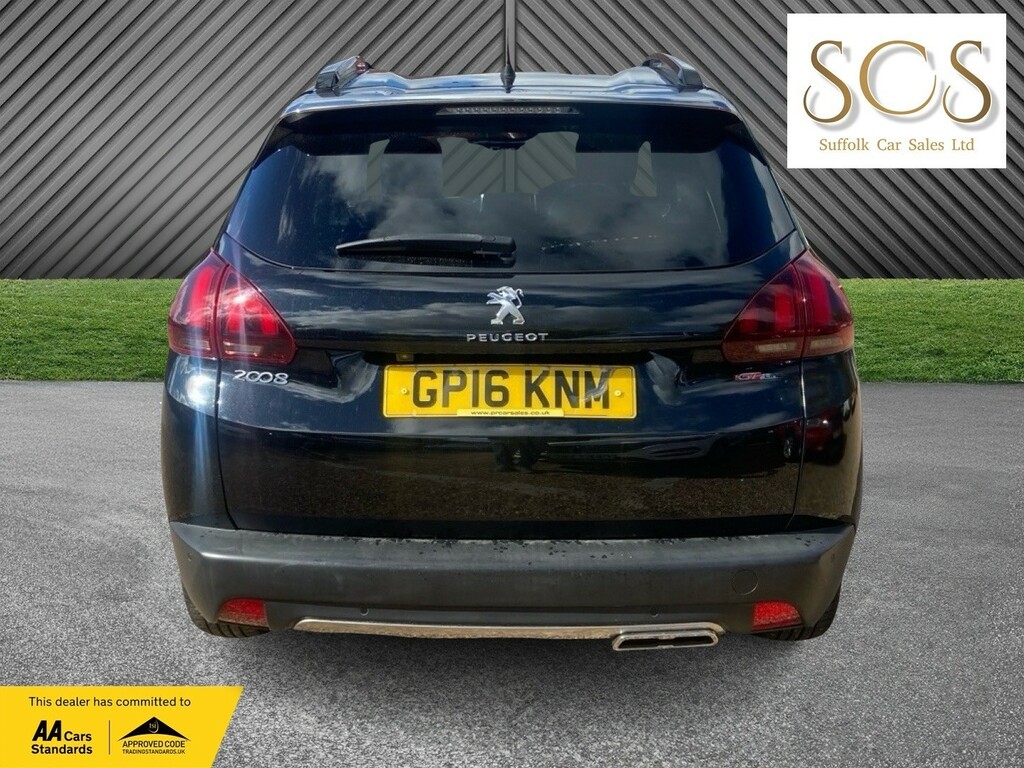 Peugeot 2008 Suv 1.6 Bluehdi Gt Line 201616 Black #6