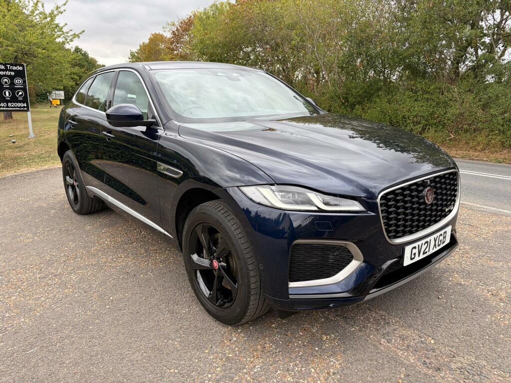 Jaguar F-Pace Suv 2.0 D200 Mhev R-dynamic S Awd Euro 6 Ss GV21XGB Blue #5