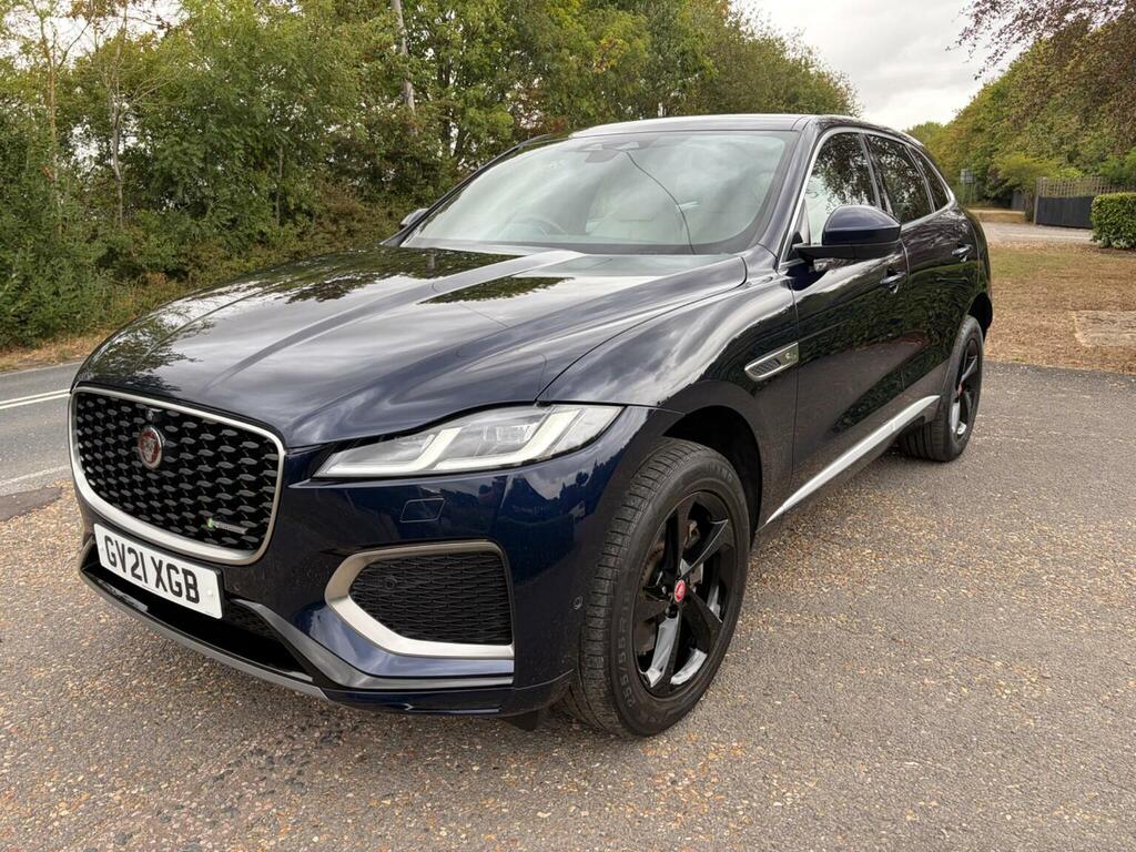Jaguar F-Pace Suv 2.0 D200 Mhev R-dynamic S Awd Euro 6 Ss GV21XGB Blue #3