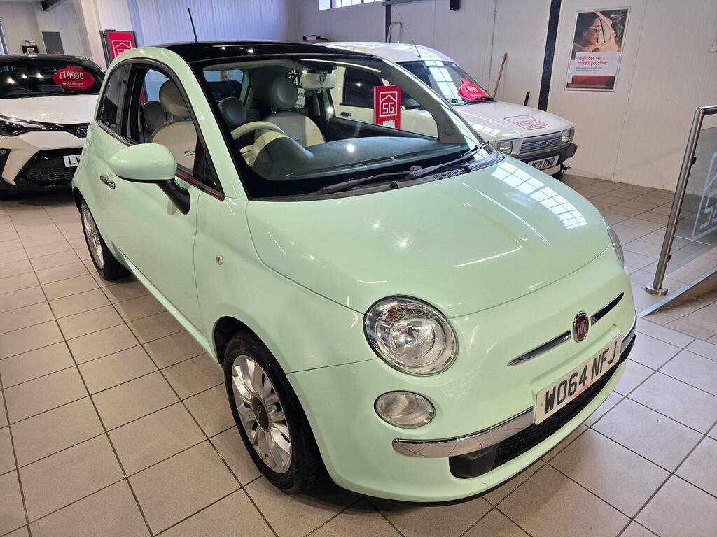 Fiat 500 1.2 Lounge Euro 6 Ss Green