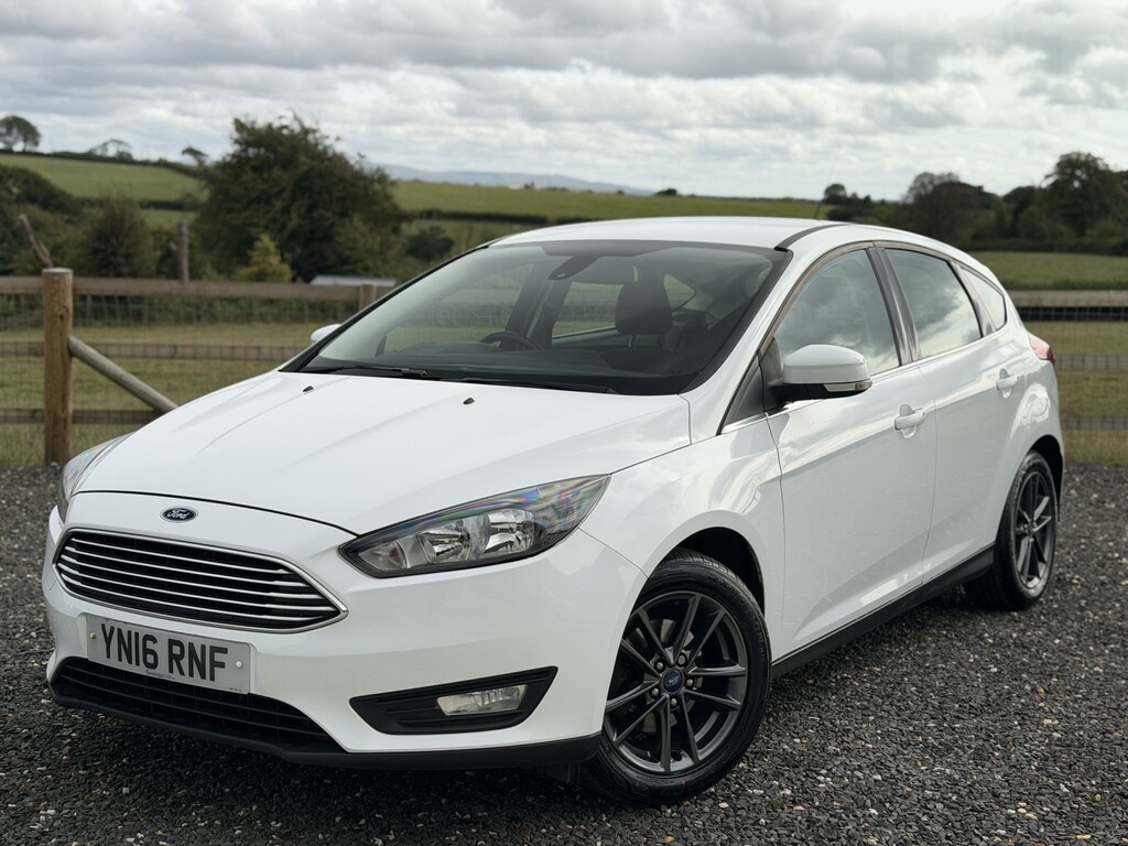 Ford Focus 1.5 Tdci Zetec 2016 White