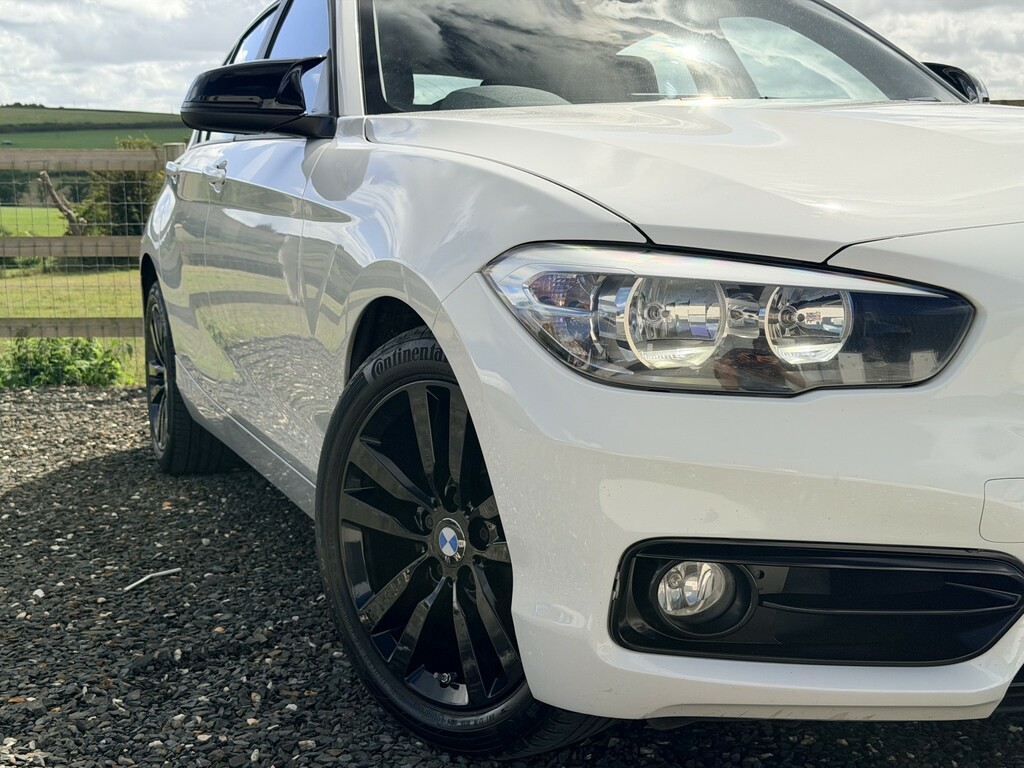 BMW 1 Series 2.0 118D Sport 5-Door White #6