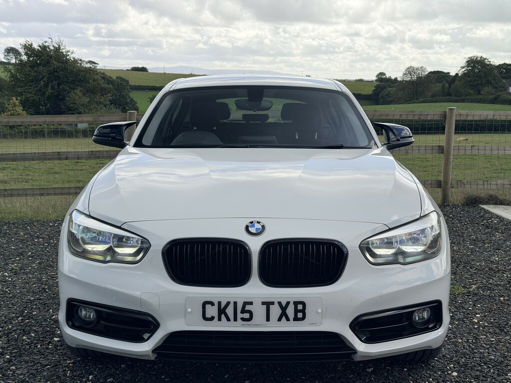 BMW 1 Series 2.0 118D Sport 5-Door White #4