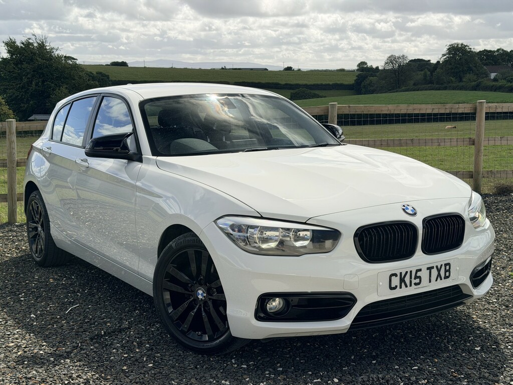 BMW 1 Series 2.0 118D Sport 5-Door White #5