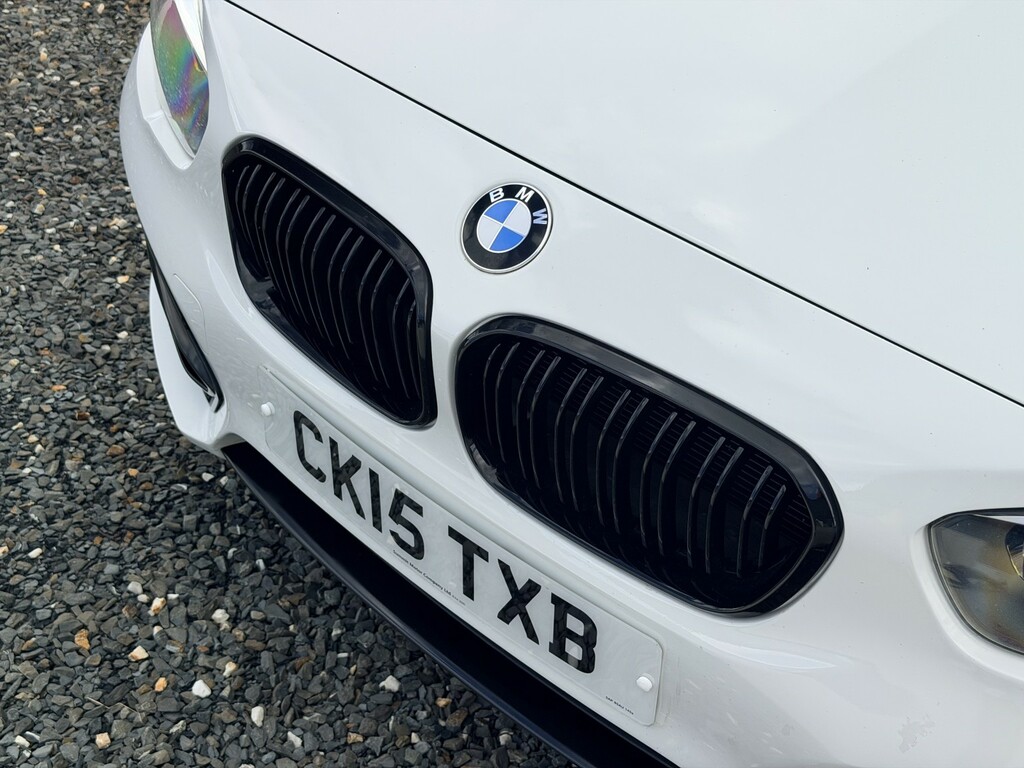 BMW 1 Series 2.0 118D Sport 5-Door White #3