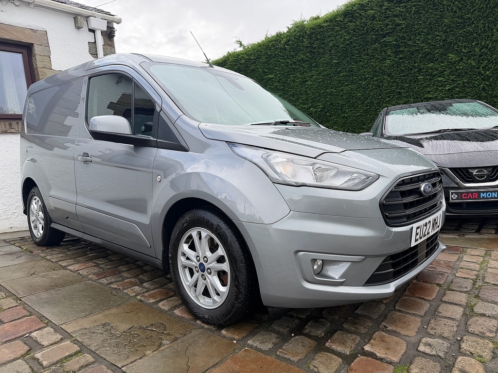 Ford Transit Connect 240 Ecoblue Limited U742 Ulez Silver #2