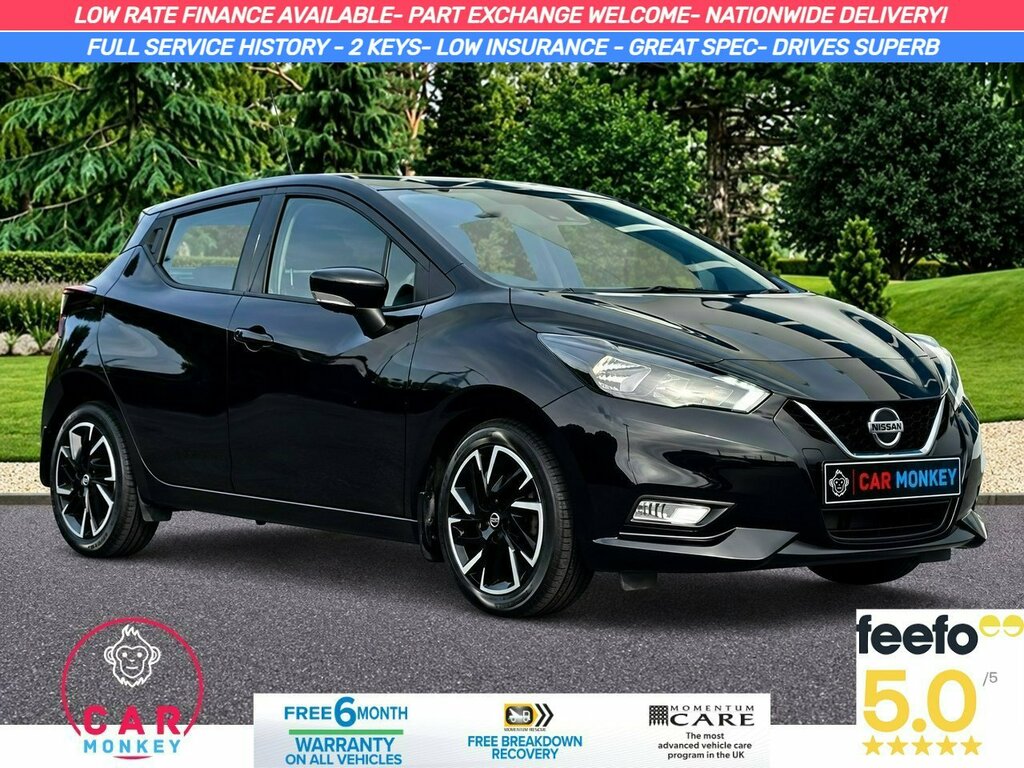 Nissan Micra Ig-t Acenta U757 Ulez Black