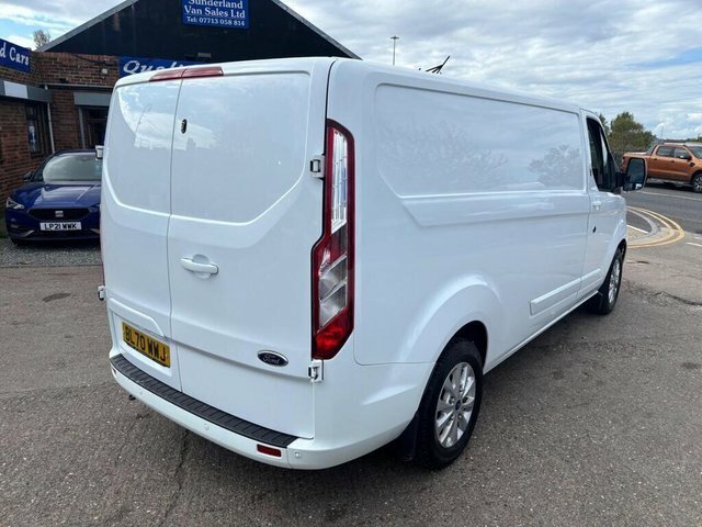 Ford Transit Custom 300 Ecoblue Limited L2 BL70WWJ White #3