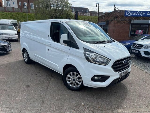 Ford Transit Custom 300 Ecoblue Limited L2 BL70WWJ White #2