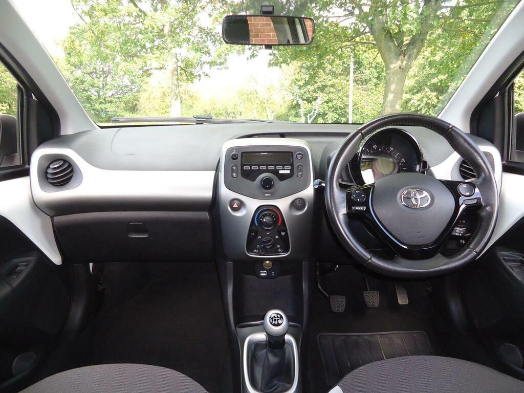 Toyota Aygo Hatchback Red #14