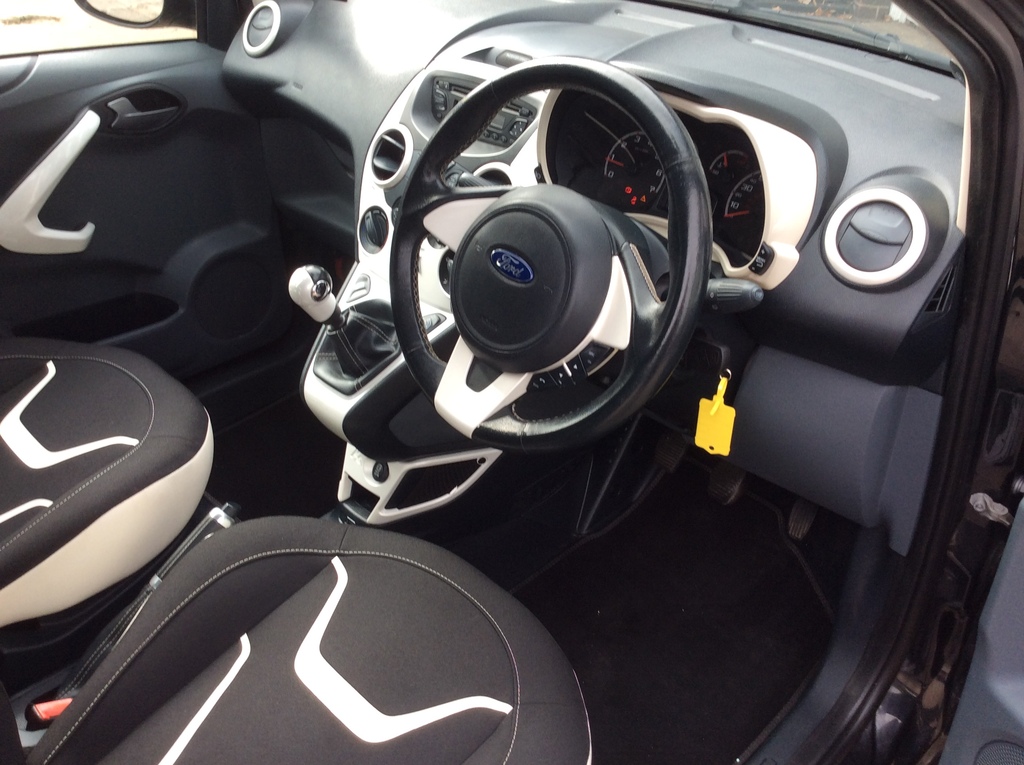 Ford KA Zetec Black Edition Black #3