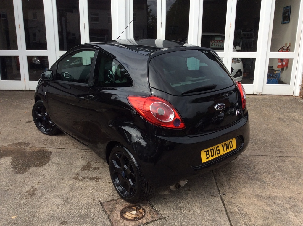 Ford KA Zetec Black Edition Black #2