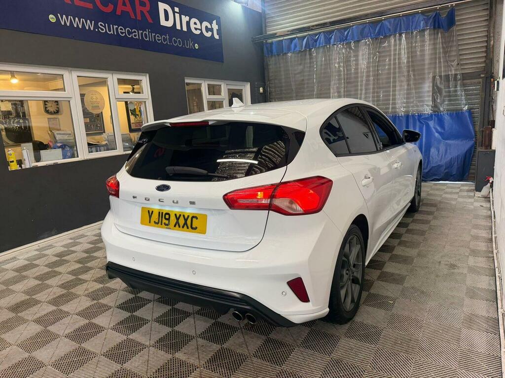 Ford Focus Hatchback 1.0T Ecoboost St-line Euro 6 Ss White #6