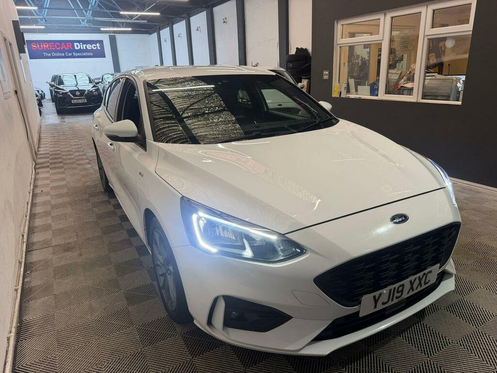 Ford Focus Hatchback 1.0T Ecoboost St-line Euro 6 Ss White #5