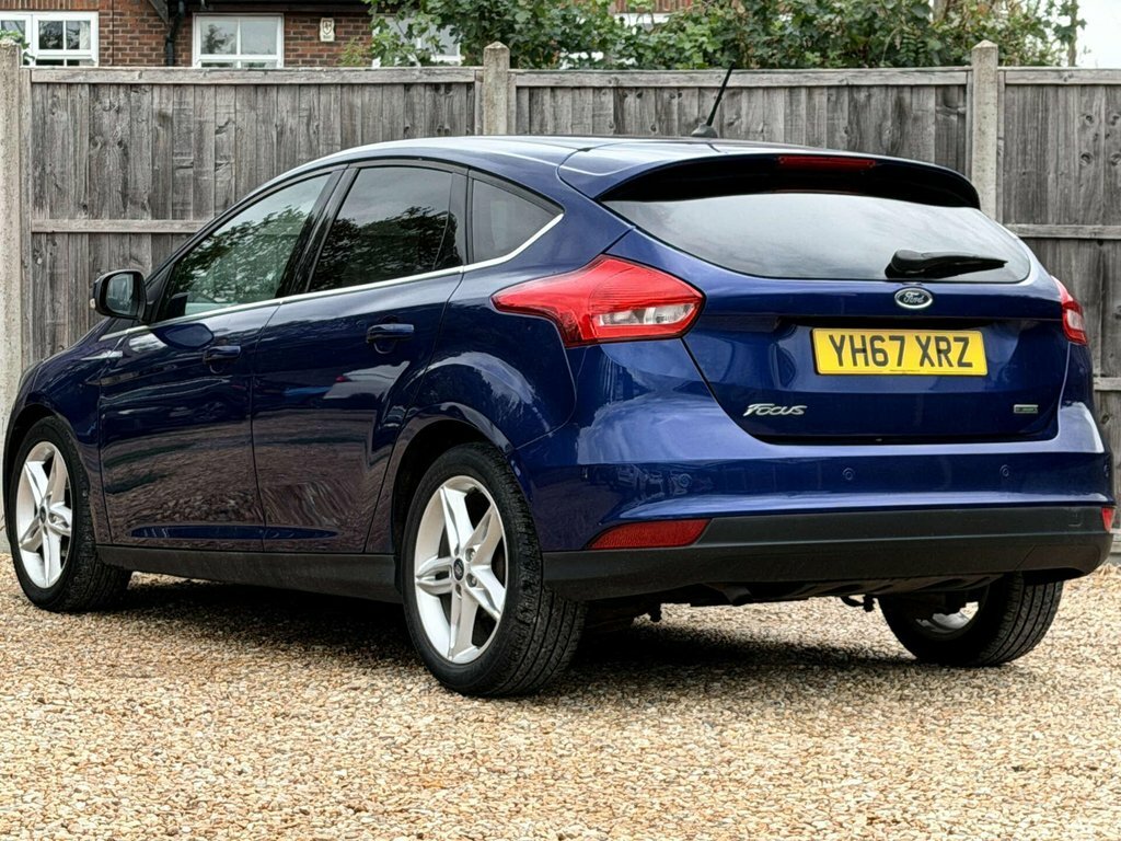Ford Focus 1L Zetec Edition YH67XRZ Blue #4