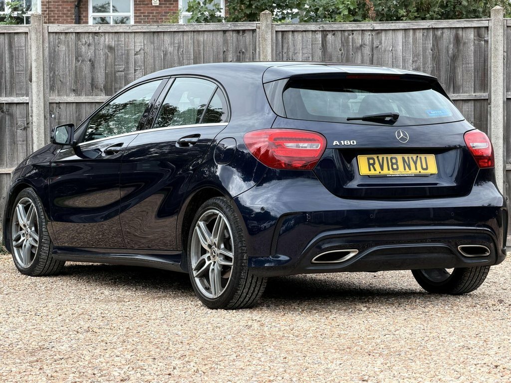 Mercedes-Benz A Class 1.6L Amg Line Blue #4